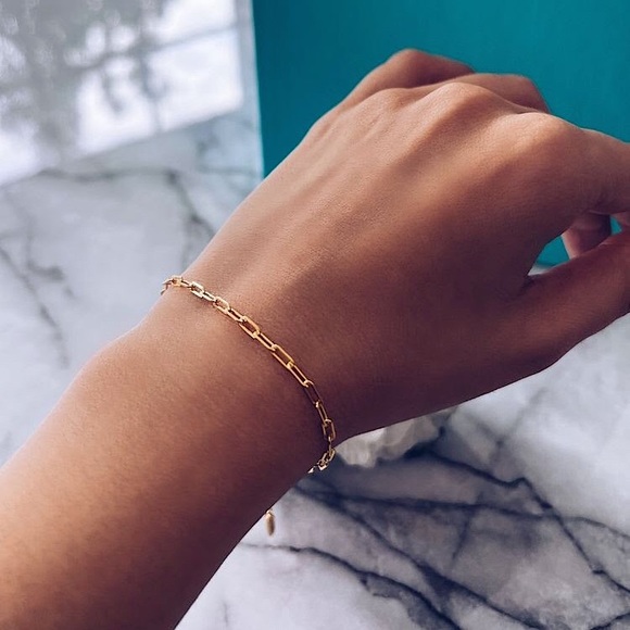 ⚜️𝟯𝟬%𝗢𝗙𝗙 𝗯𝘂𝗻𝗱𝗹𝗲𝘀 𝟯+⚜️ NEW Paperclip Steel Bracelet - Picture 7 of 16